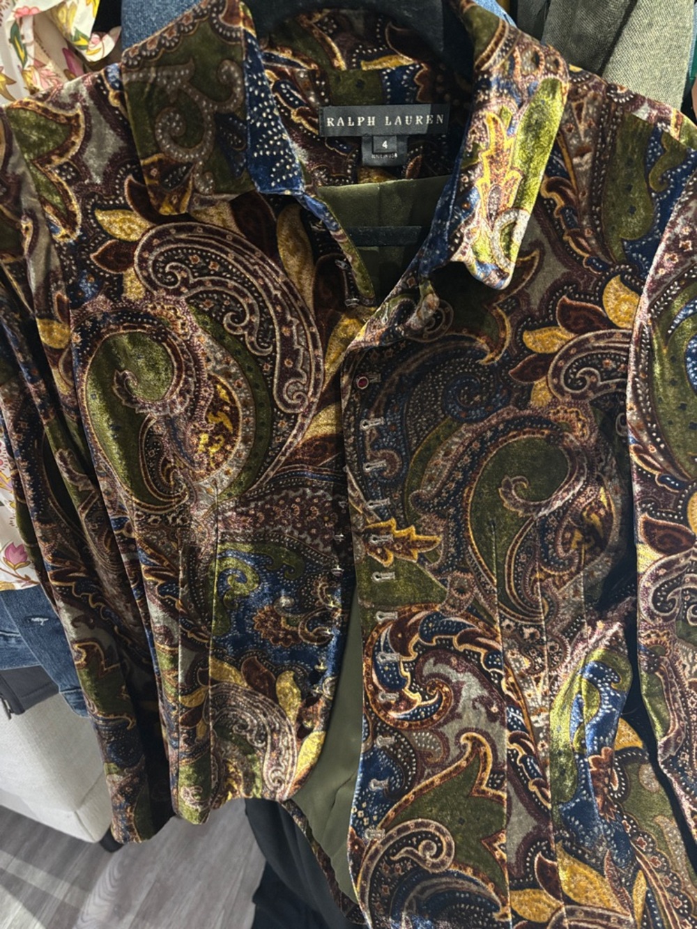RL Black Label Velvet Blazer